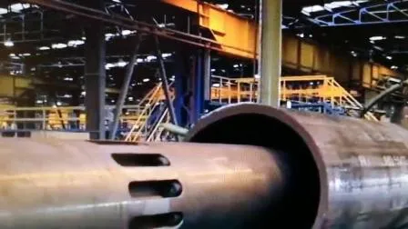 Tuyau tubulaire en acier au carbone à enveloppe douce SSAW/LSAW de conduite de gaz API/tuyau en acier au carbone avec revêtement galvanisé/polyéthylène pour la construction