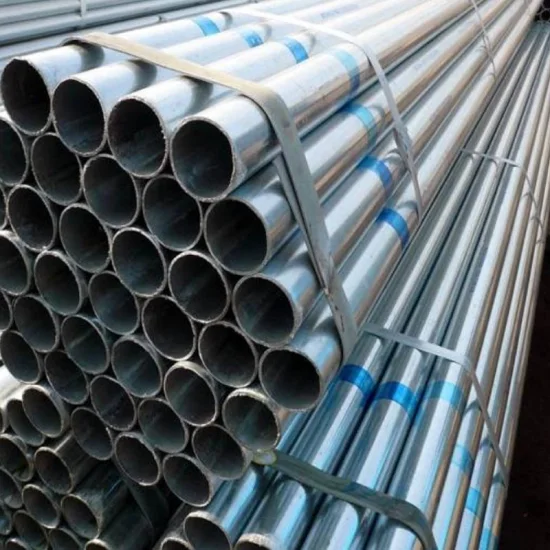 Tube en acier Gi d'échafaudage de 48,3 mm pour les prix du fer de construction du tuyau galvanisé