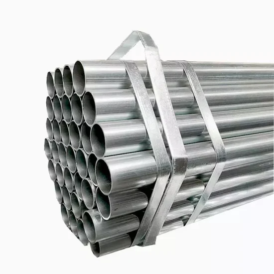 Tuyau en acier galvanisé rond en carbone ASTM A53 A500 à prix bon marché