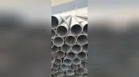 Tube galvanisé de Gi d'échafaudage de tubes de tubes d'acier au carbone de tuyau de 6 pouces